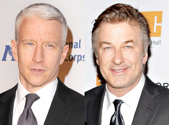 Anderson Cooper, Alec Baldwin Anderson Cooper, Alec Baldwin